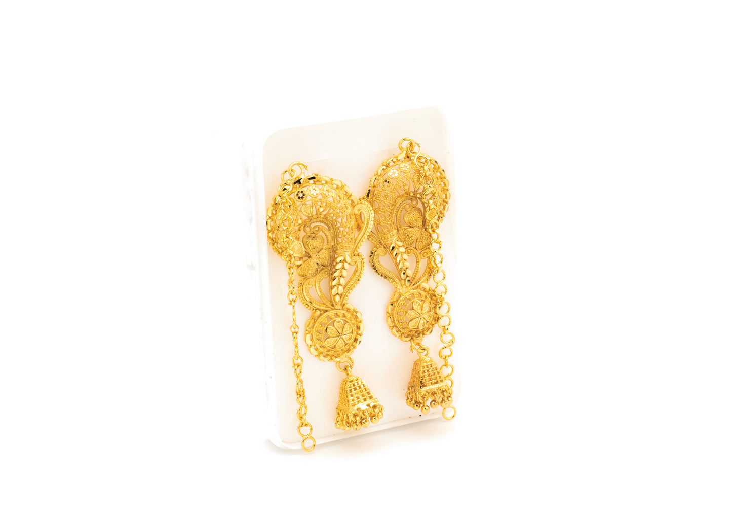 Raani 1Gm Gold Full Ear Ring