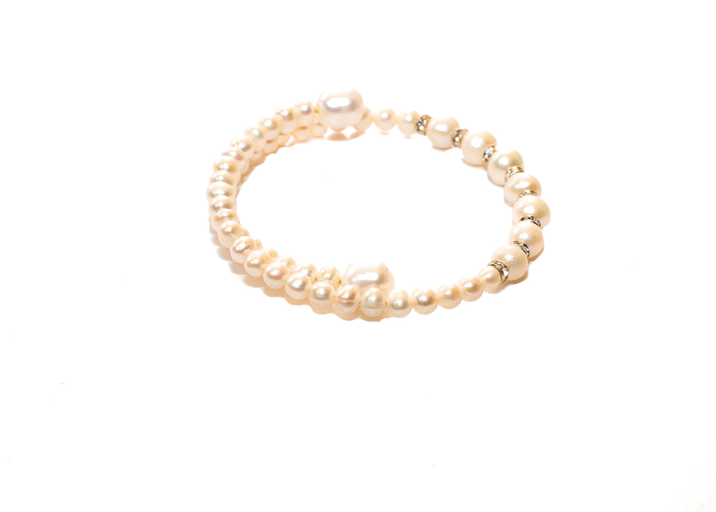 MultiGlitter Adjustable Pearl Bracelet
