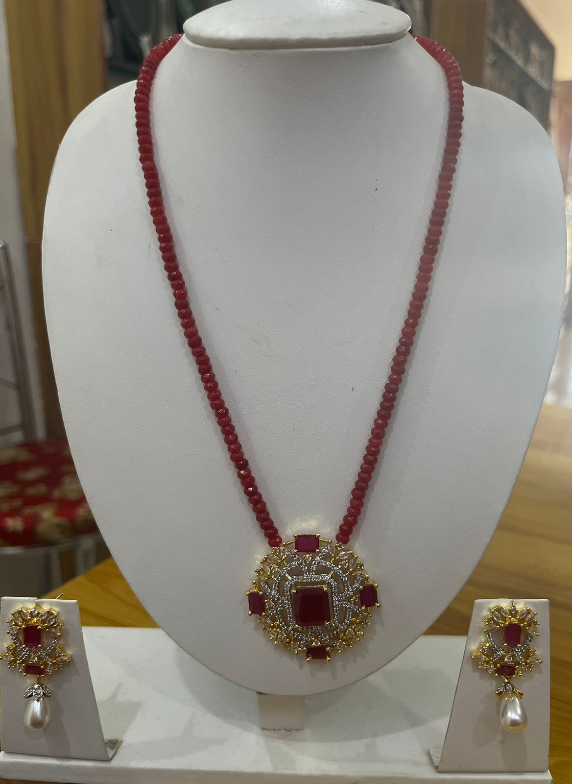 Ruby Chain Pendant