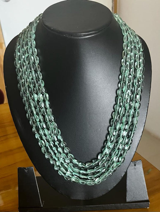 Emerald Stone 5 Rows