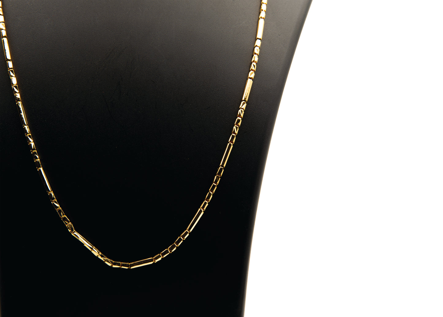 Solid Lock Designed 1Gm Gold Chain
