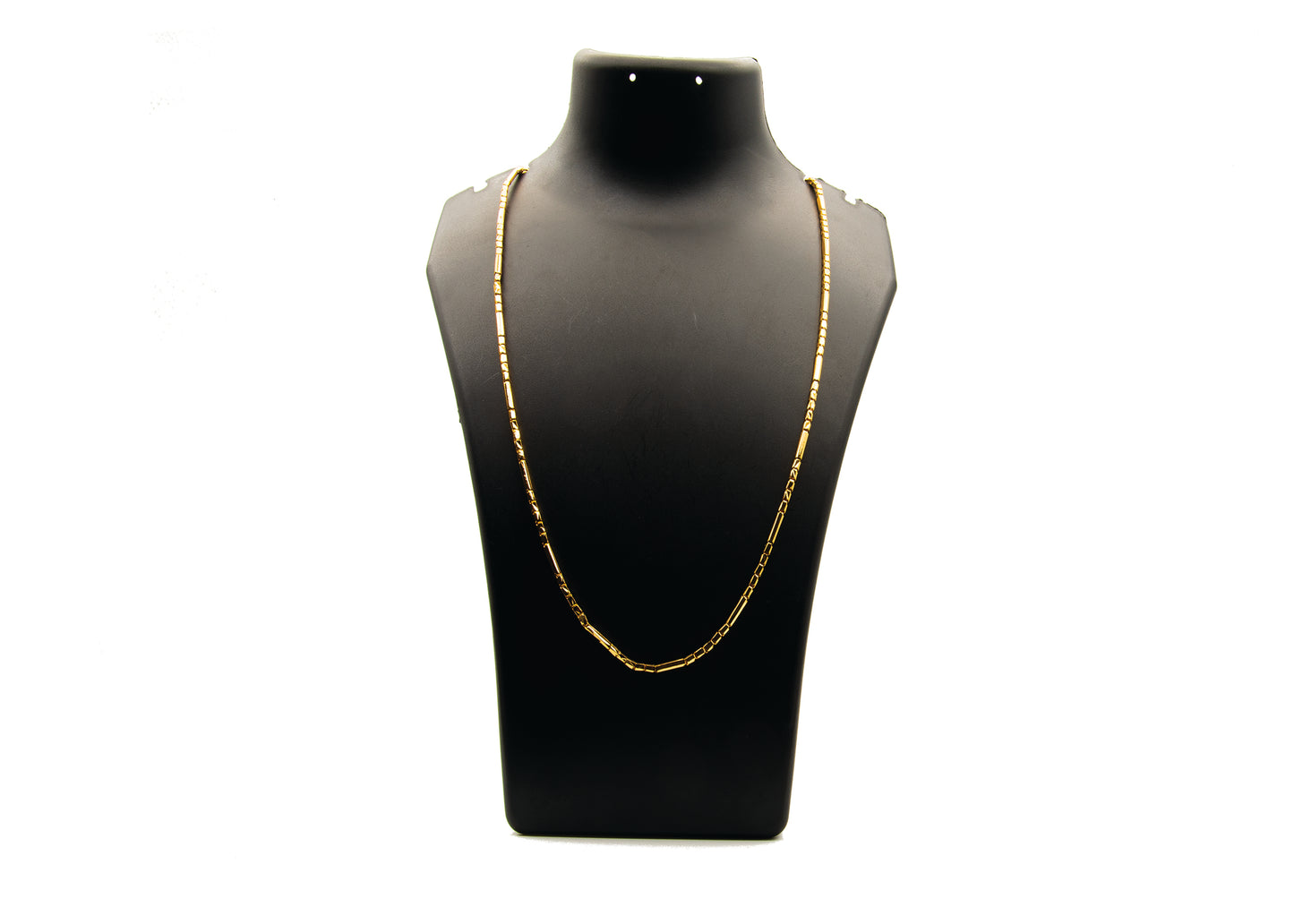 Solid Lock Designed 1Gm Gold Chain