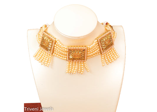 Jadau Traditional Choker