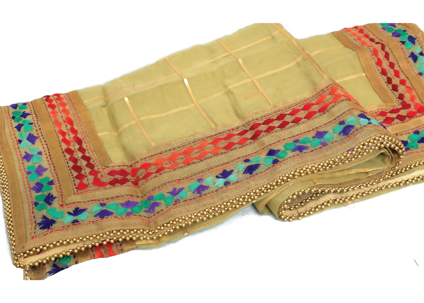 Amritsari Chanderi Dupatta