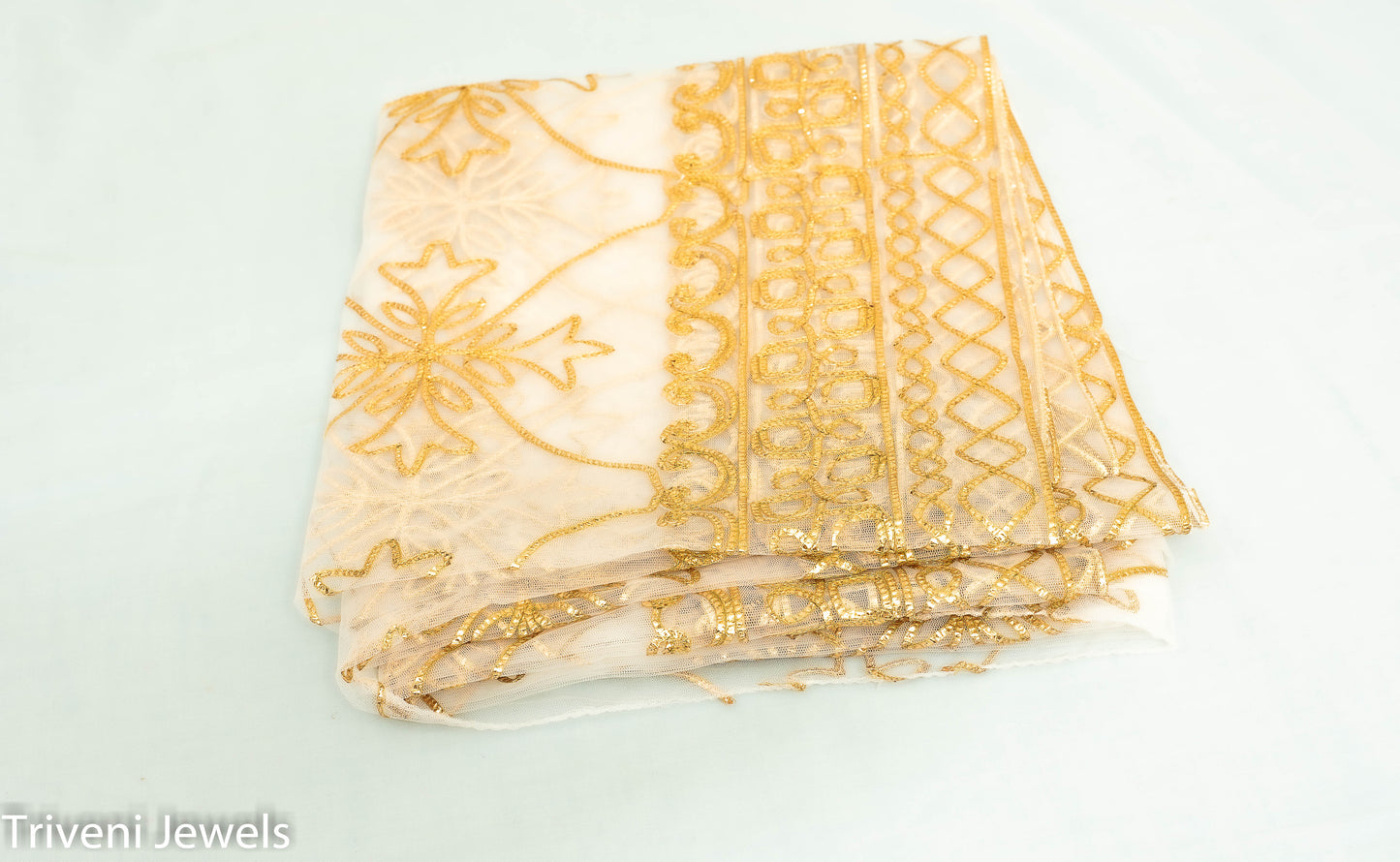 Nizamine Gota Burfi Dupatta