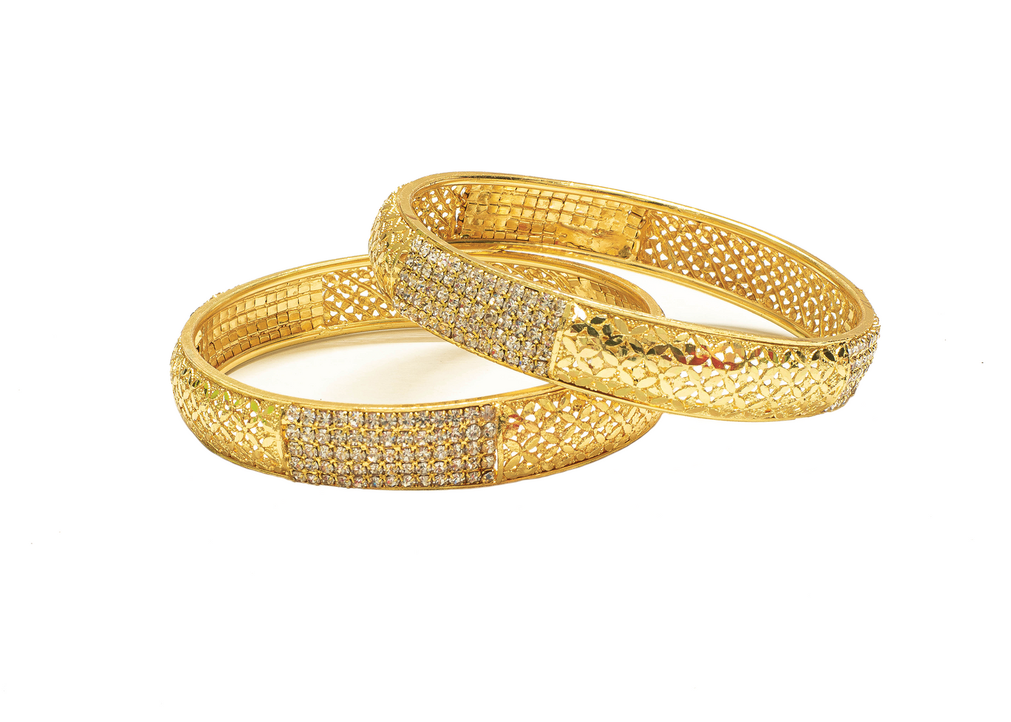 AD Studded Bangles