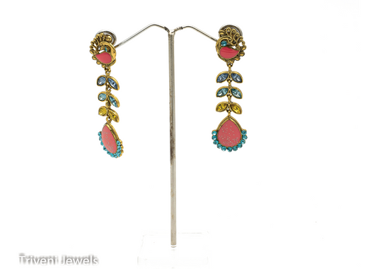 Love Peacock Earrings