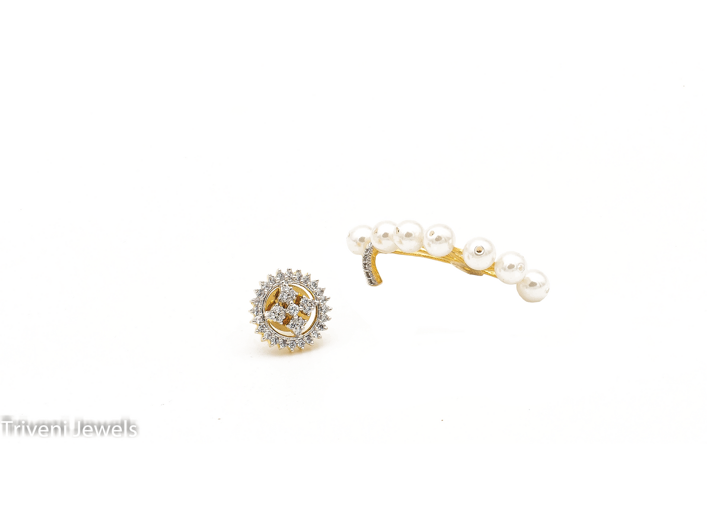 Multi-Pearl Full Ear EarRing