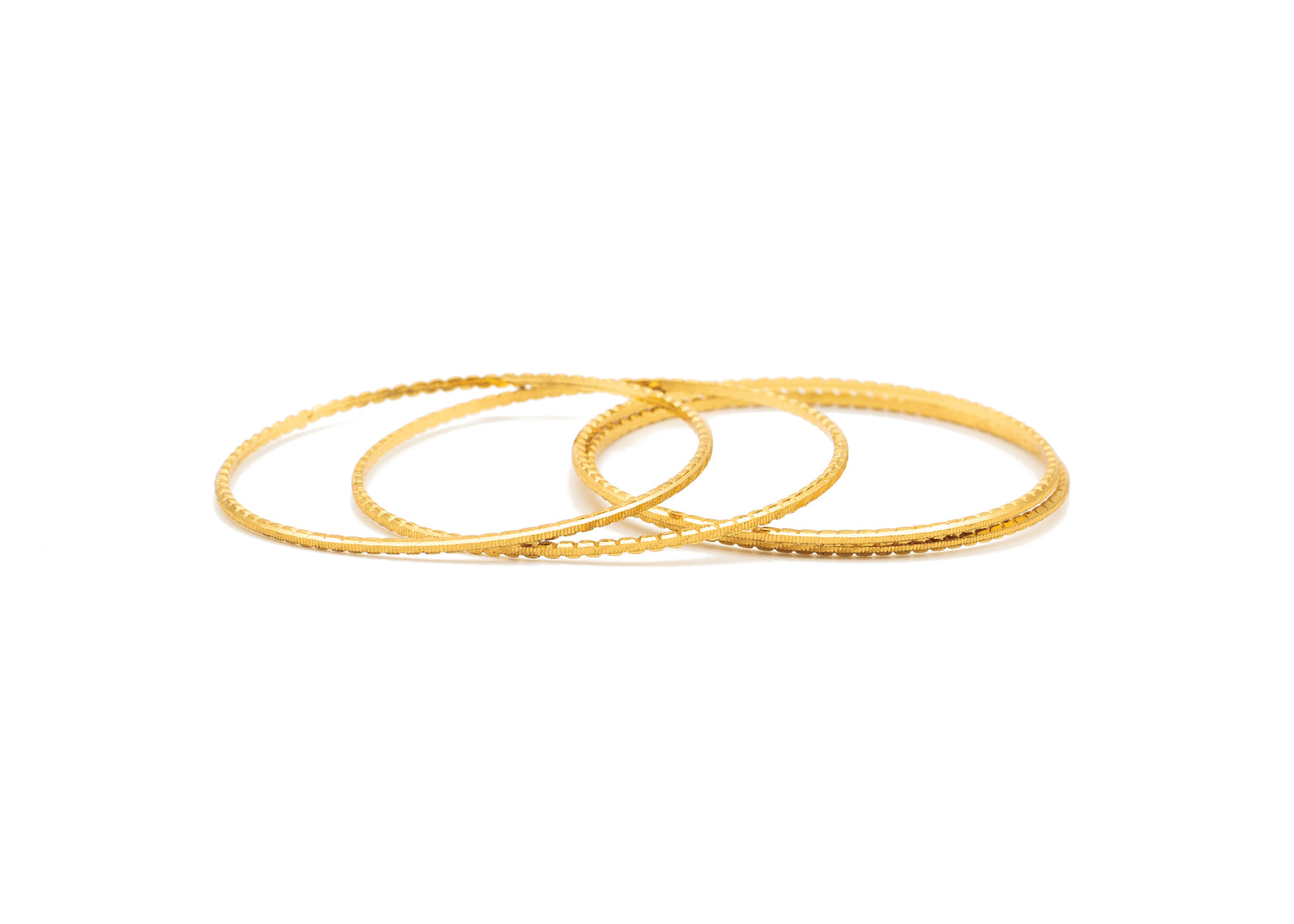 Elegant Cut 1Gm Gold Bangle