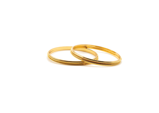 Radiant Designed 1Gm Gold Bangle