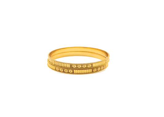 Resplandor 1Gm Gold Bangle