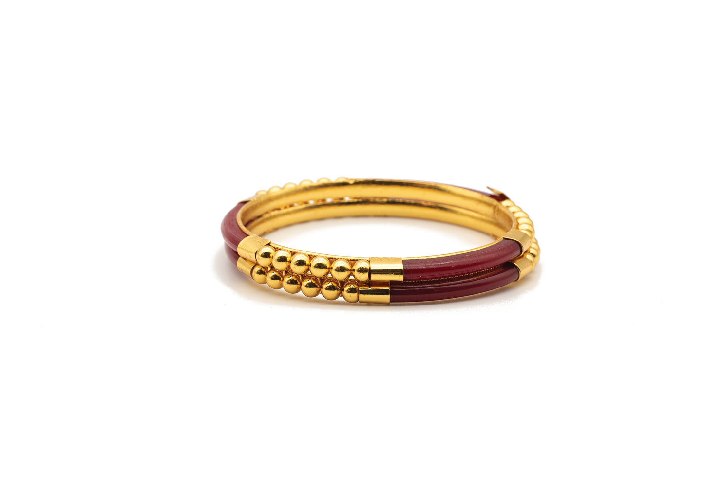 Simple Ball Designed Pola Bangles