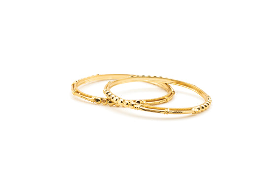 Maharani 1 Gm Gold Bangles