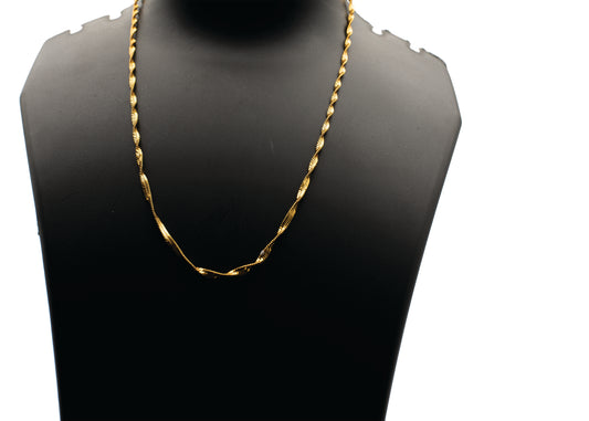 Swivel Designed 1Gm Gold Chain