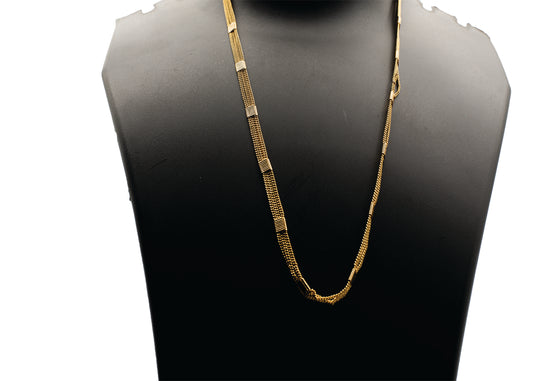 Lock and Hanging Chain Designed 1Gm Gold Chain