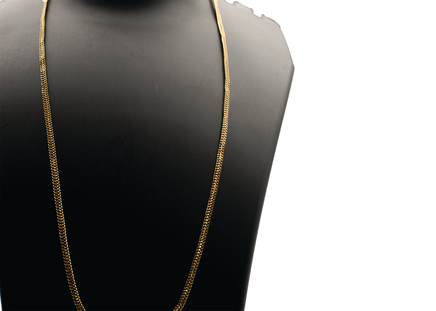 Thick Breaded Designed 1Gm Gold Chain