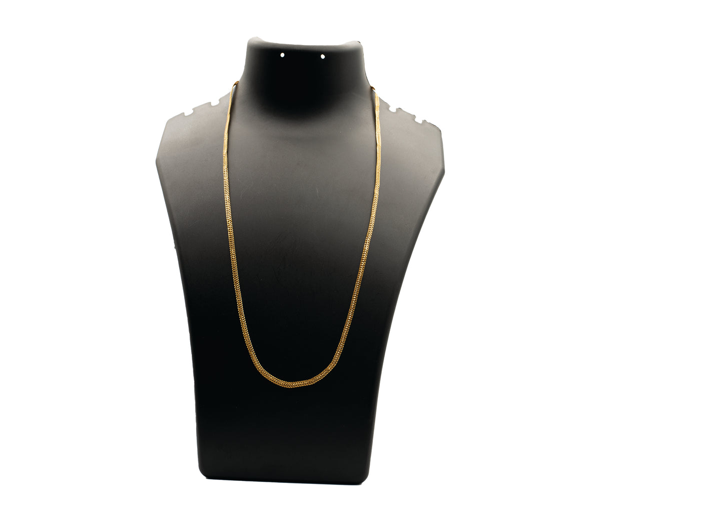 Thick Breaded Designed 1Gm Gold Chain