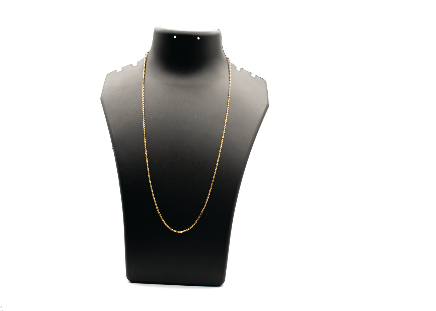 Plain 1Gm Gold Chain - 24 Inch.