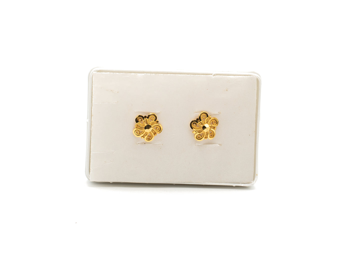 Morning Flower 1Gm Gold Stud