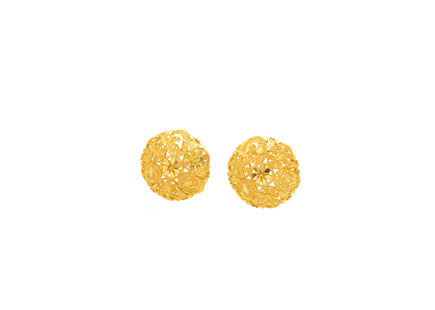Radiant Glow 1Gm Gold Stud