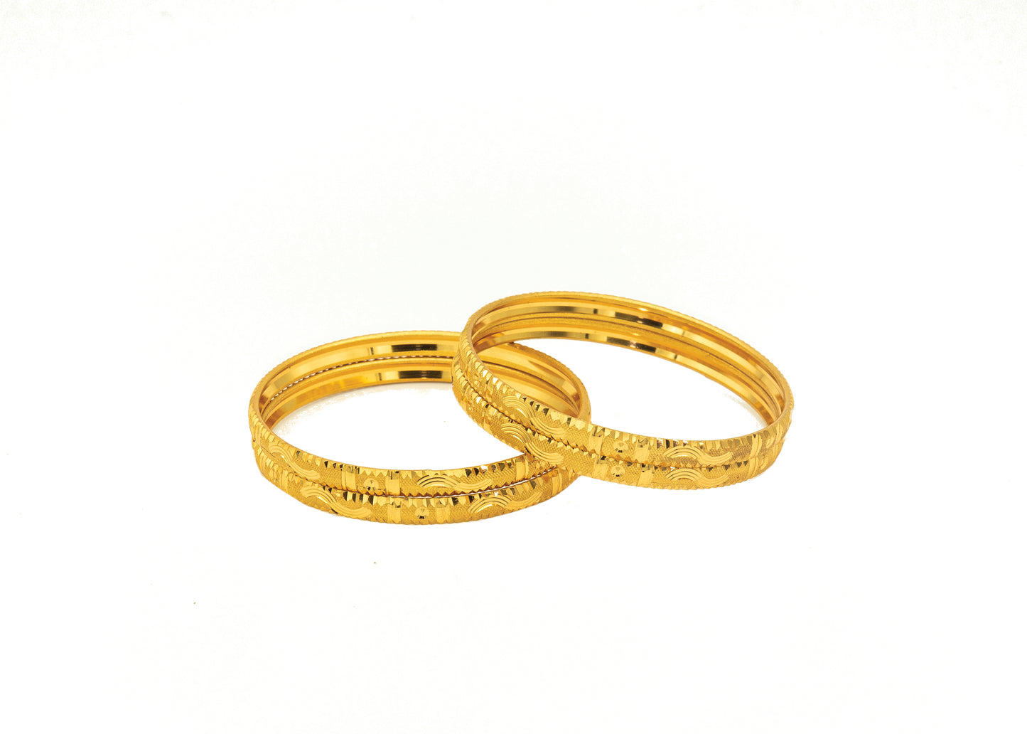 Windmill 1Gm Gold Bangles
