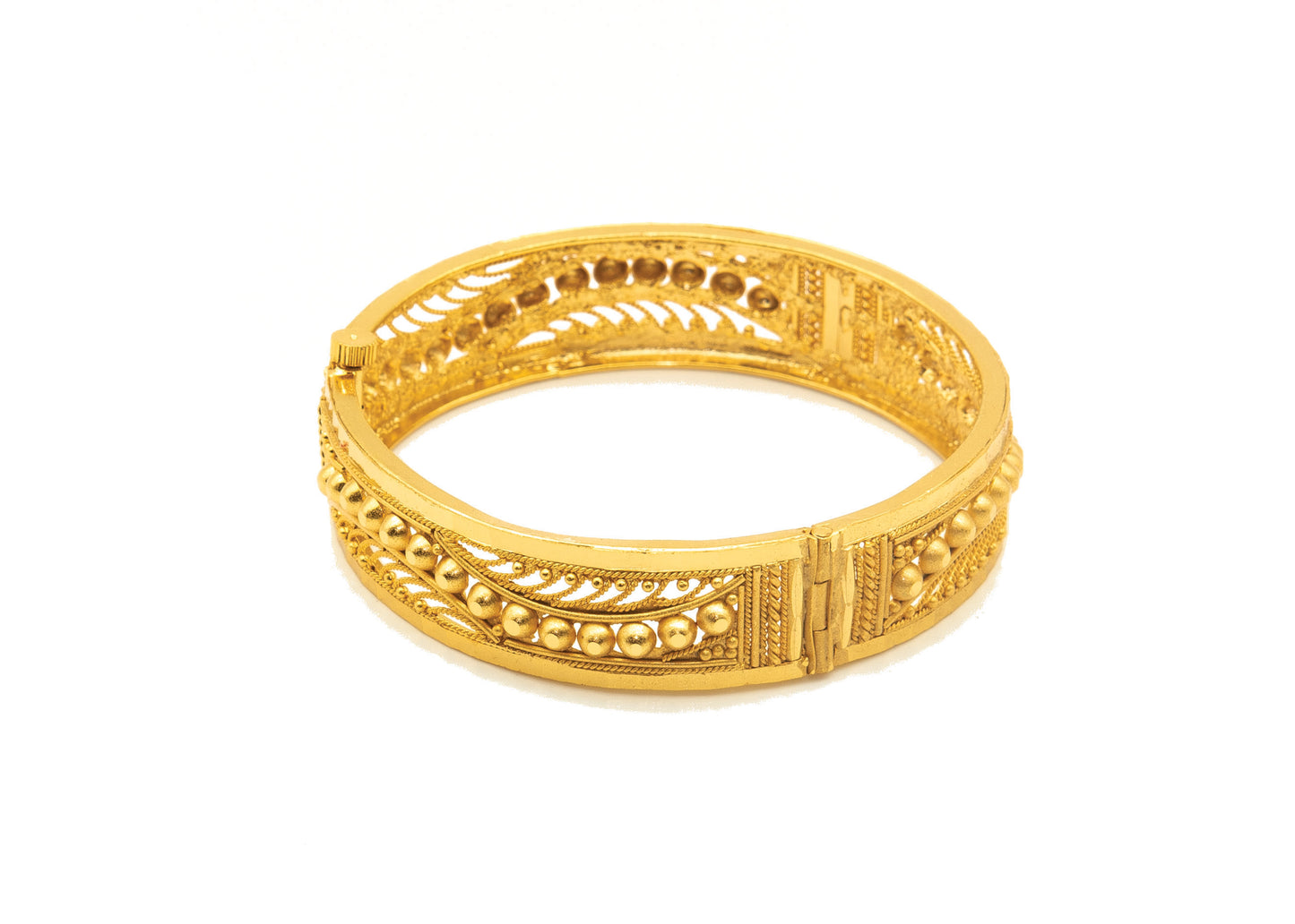 Curved Beaded Designer Kada