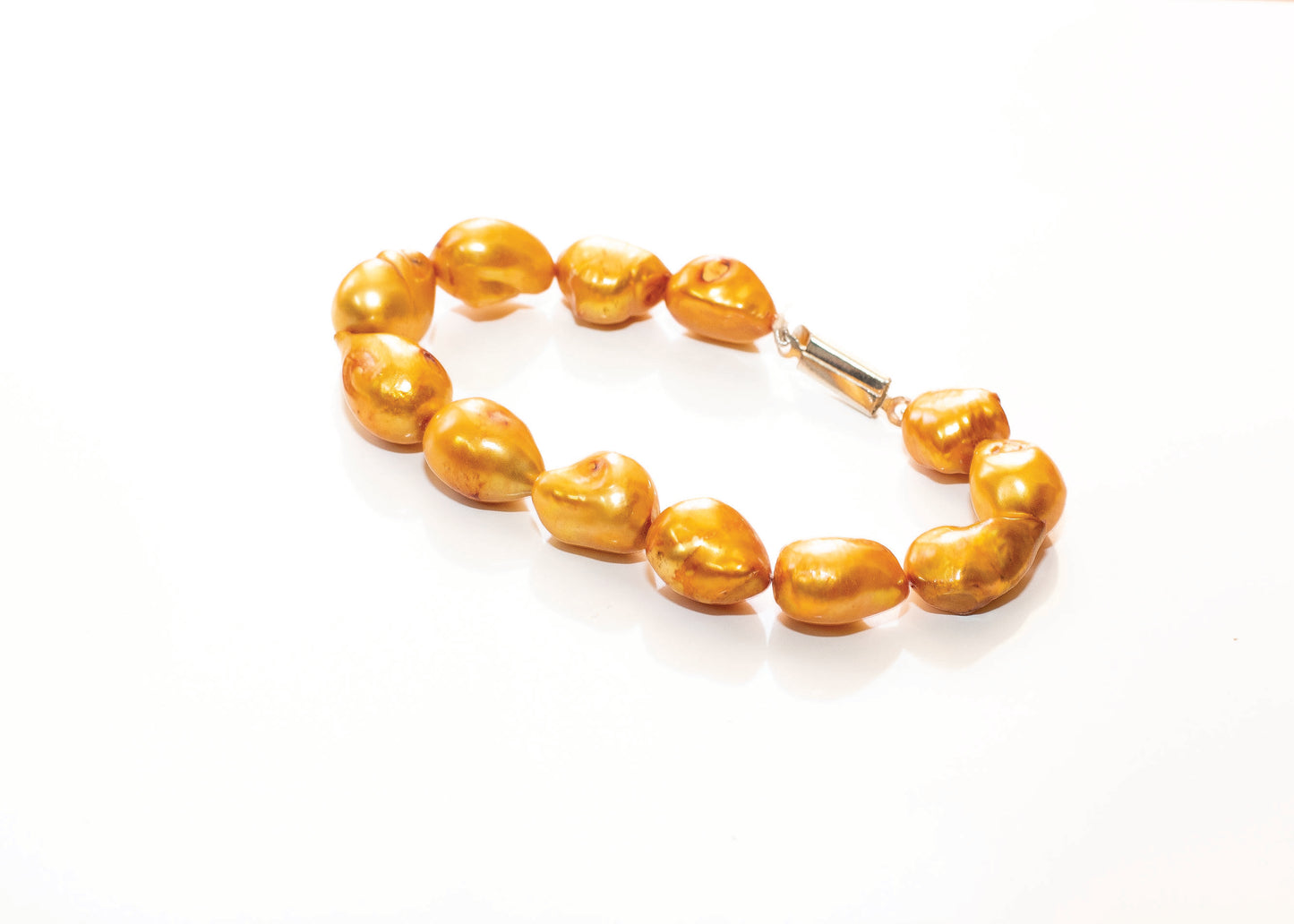 Golden Pearl Bracelet