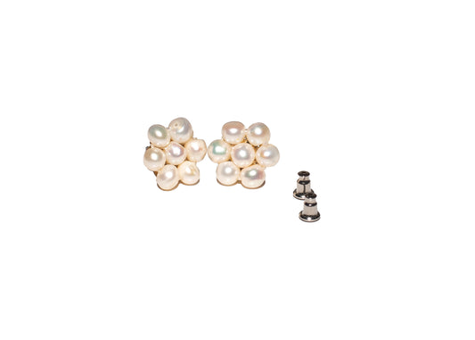 Rice Pearl Ear Ring