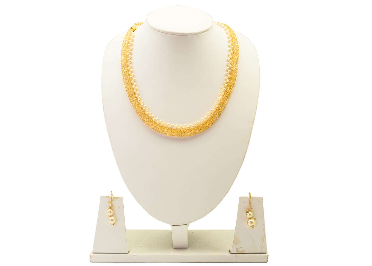 Silky Golden Necklace