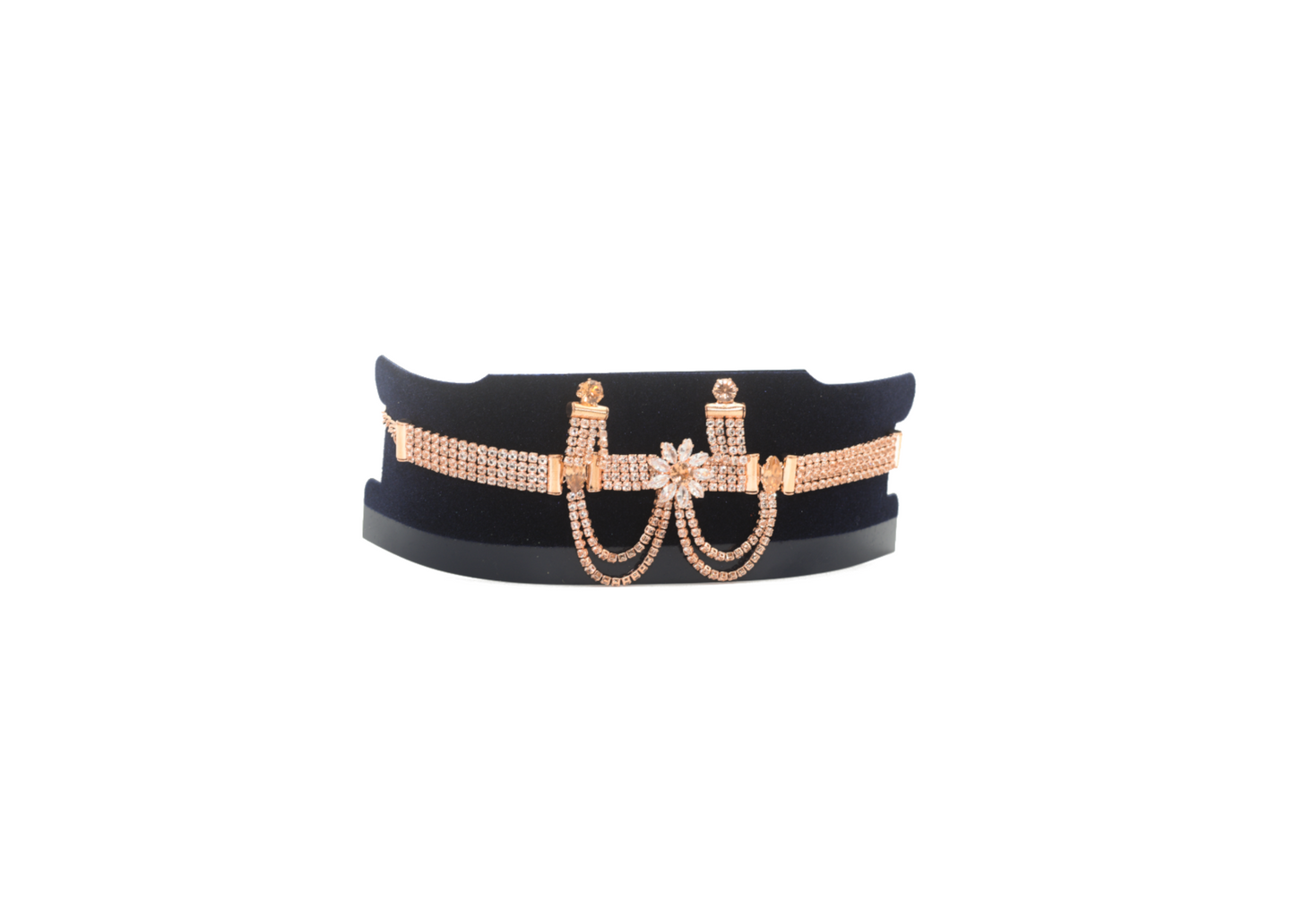 Floral Rose Gold Choker