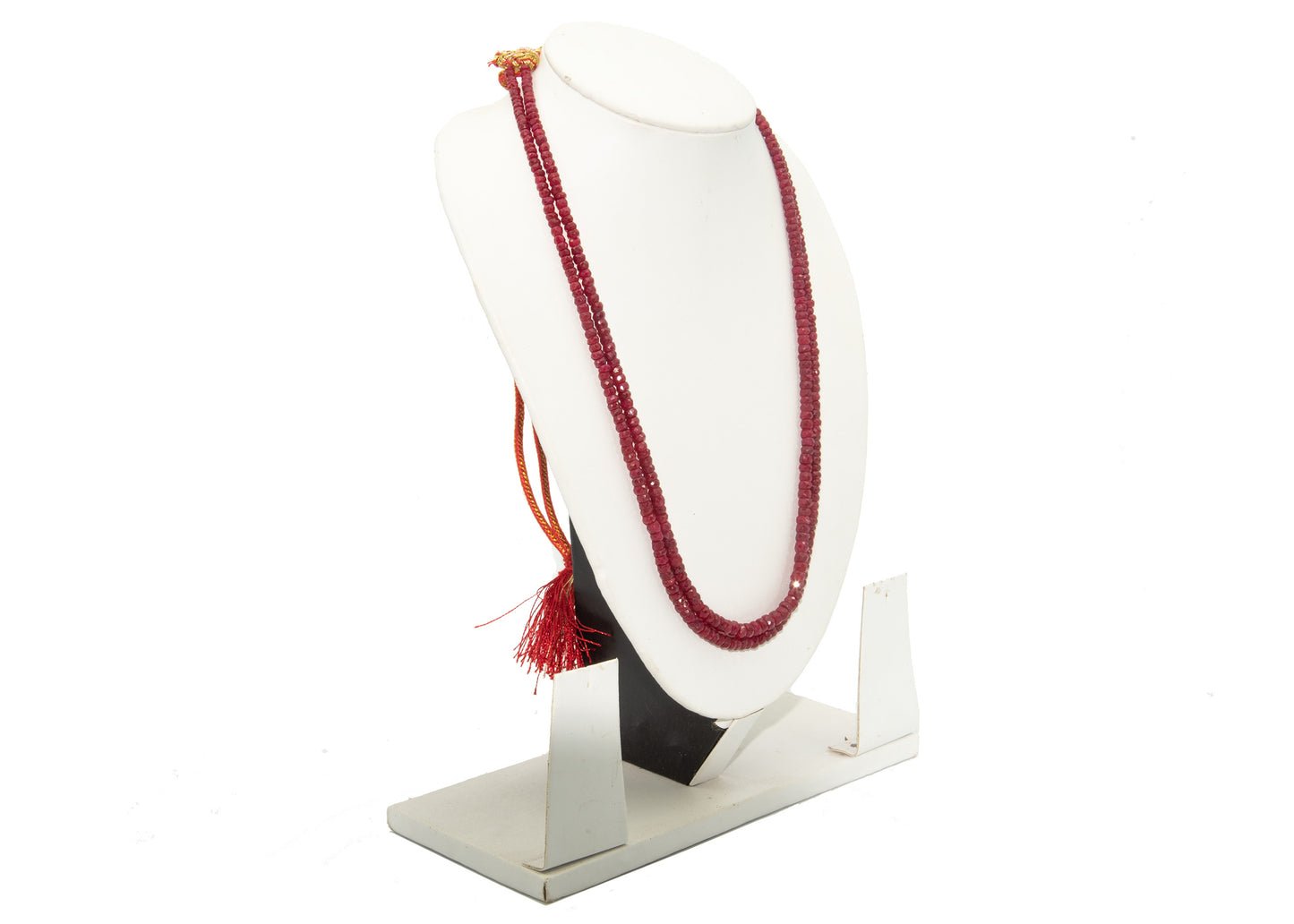 Two Rows Ruby Chain