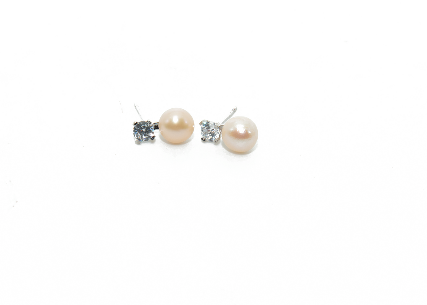 Stud Drop Pure Pearl Ear Ring