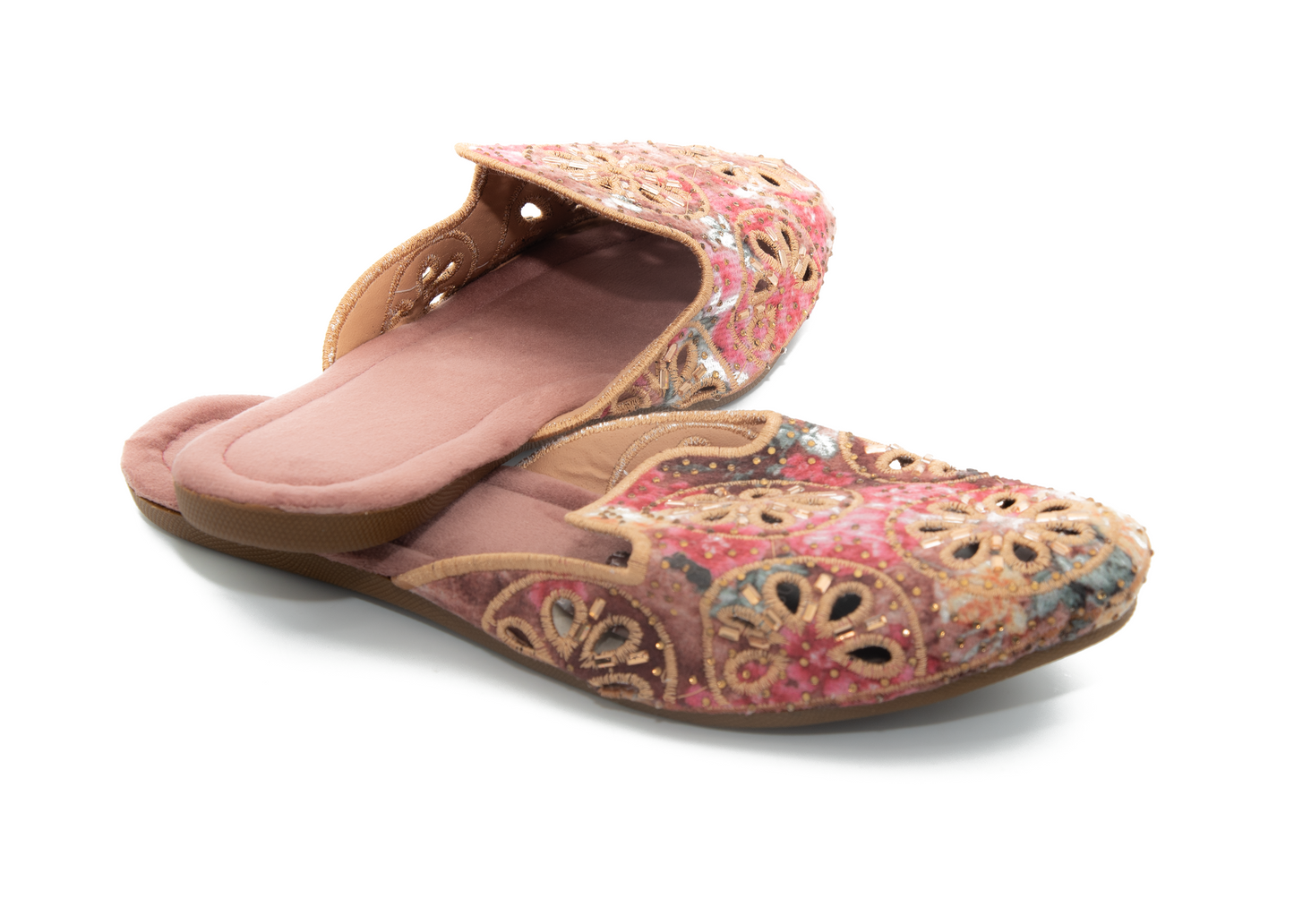 Jaipuri Beautiful Floral Mojari